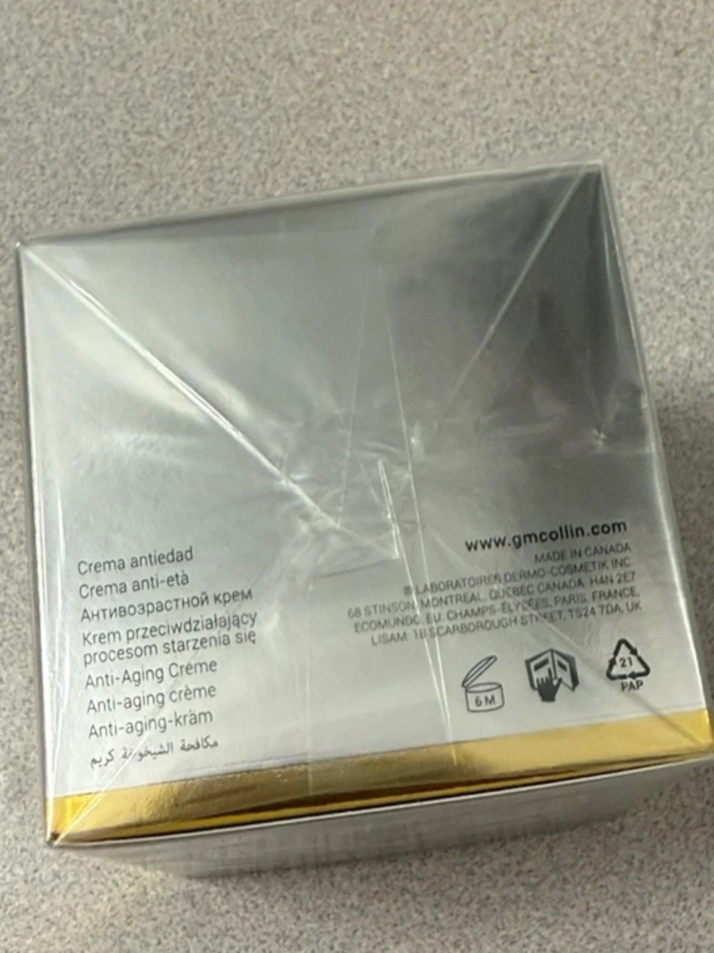 G.M.Collin 4D Visible Lifting Anti-Aging Cream